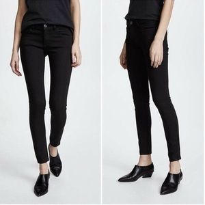 Dl1961 Emma Legging in Onyx Faded Black Size 26